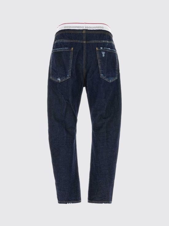 26FW 디스퀘어드2 데님 팬츠 S74LB2001D30011 470 Navy - DSQUARED2