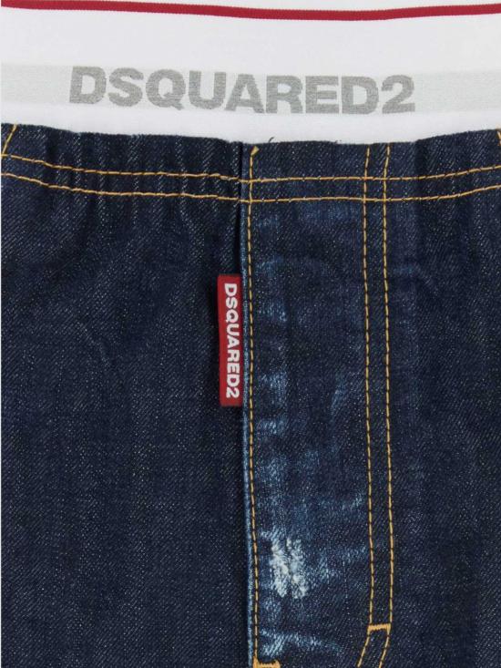 26FW 디스퀘어드2 데님 팬츠 S74LB2001D30011 470 Navy - DSQUARED2