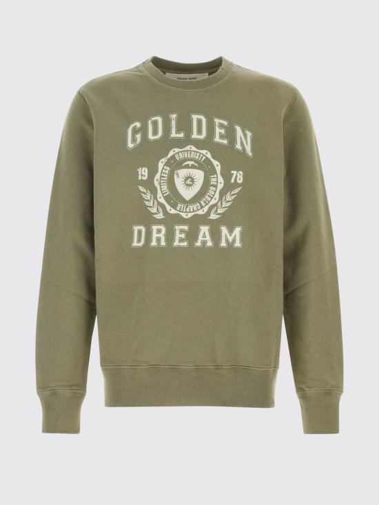 26FW 골든구스 긴팔 티셔츠 GMP01223P00263436109 Green - GOLDEN GOOSE