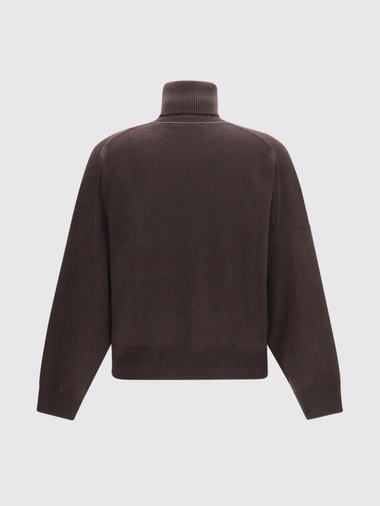 26FW 브루넬로 쿠치넬리 스웨터 M12744403P C9792 Coffee - BRUNELLO CUCINELLI