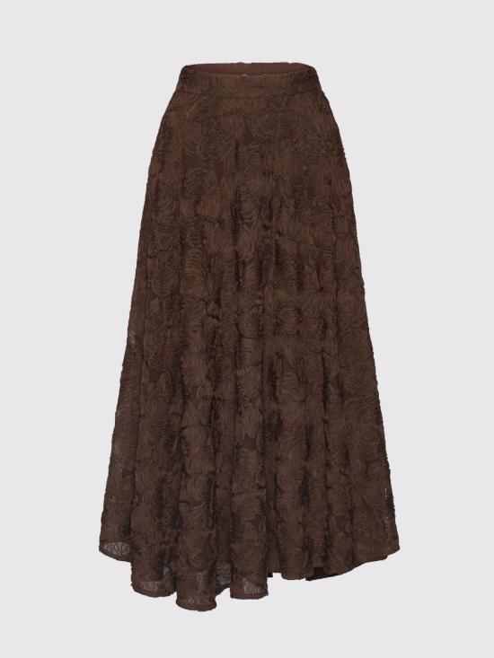 26FW 로테이트 스커트 1166701667 1667 Brown - ROTATE