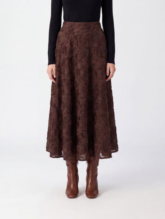 26FW 로테이트 스커트 1166701667 1667 Brown