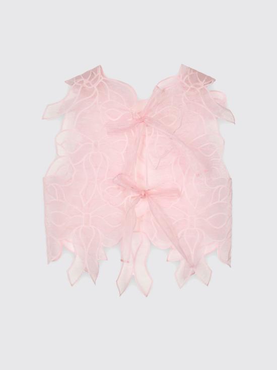 26FW 세실리아 반센 탑 26RTW11002 BLUSH Pink - CECILIE BAHNSEN