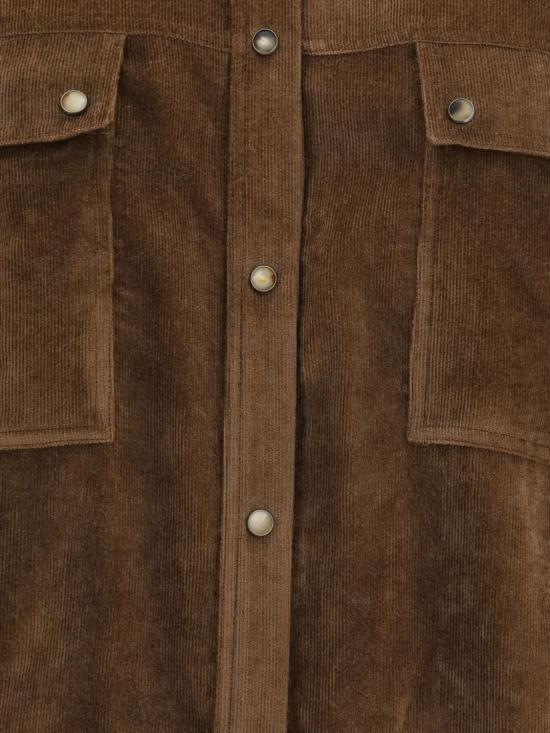 26FW 브루넬로 쿠치넬리 셔츠 MG547M1V06 C9812 Tobacco - BRUNELLO CUCINELLI