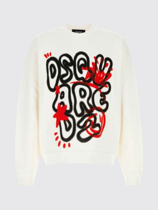 26FW 디스퀘어드2 긴팔 티셔츠 S74GU0975D25028 100 White - DSQUARED2