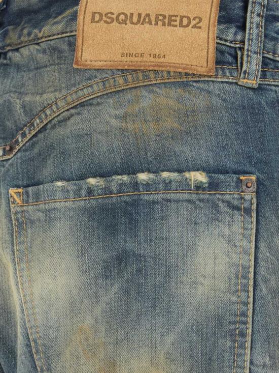 26FW 디스퀘어드2 데님 팬츠 S74LB1996D30011 470 Navy - DSQUARED2