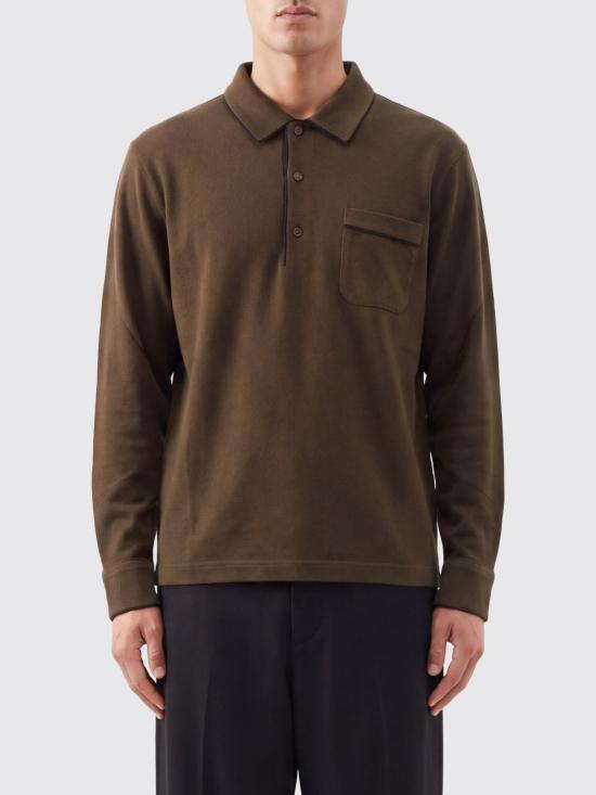 26FW 톰포드 폴로 티셔츠 JPL019JMS032 EBK Brown