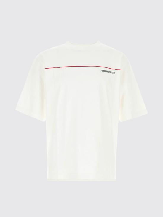 26FW 디스퀘어드2 반팔 티셔츠 S71GD1653D20106 100 White - DSQUARED2