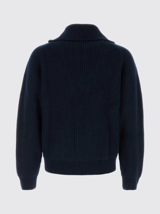 26FW 질샌더 집업 니트 J22GP0291J14848 412 Navy - JIL SANDER