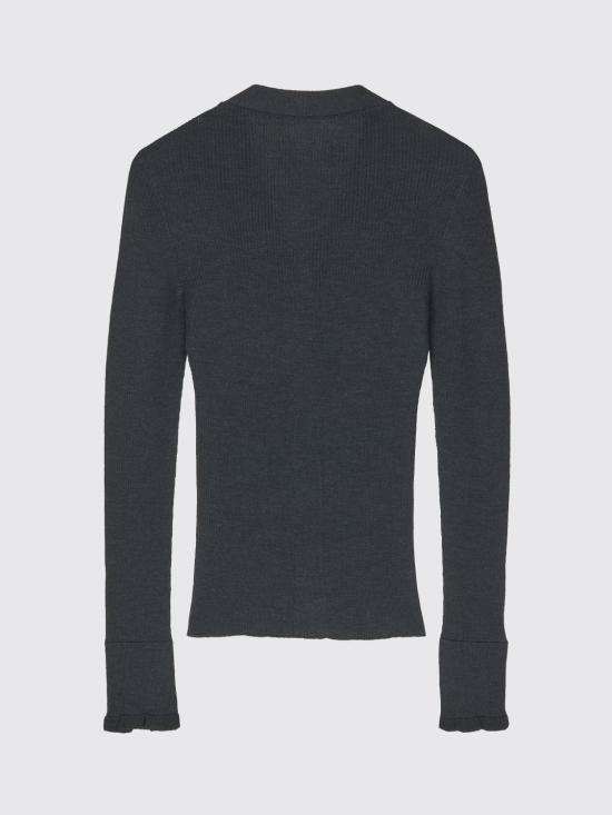 26FW 세실리아 반센 스웨터 26KNI52004 CHARCOAL Grey - CECILIE BAHNSEN