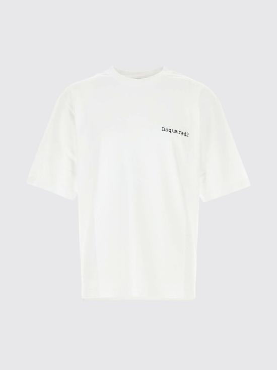 26FW 디스퀘어드2 반팔 티셔츠 S74GD1581D20033 100 White - DSQUARED2