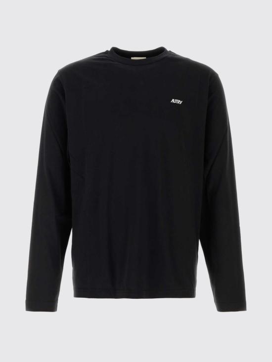 26FW 오트리 긴팔 티셔츠 LSPX 006K Black - AUTRY