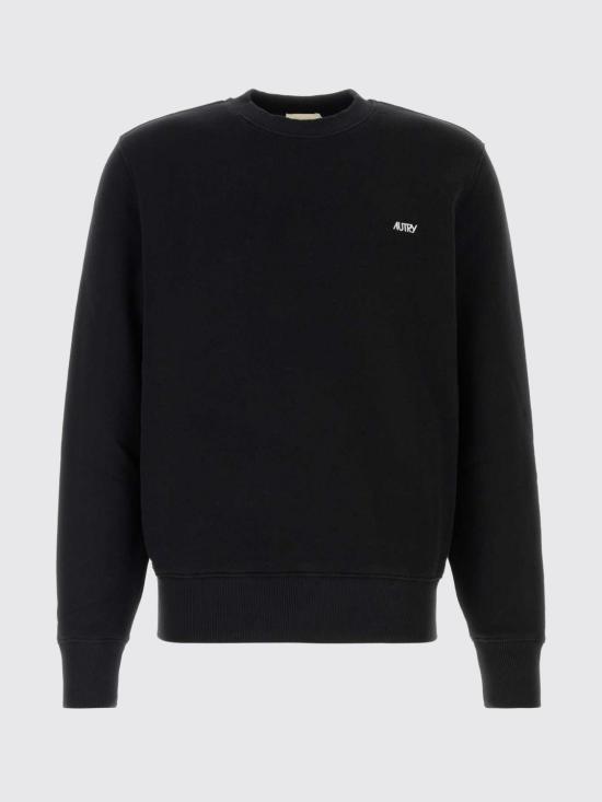 26FW 오트리 긴팔 티셔츠 SWPM 001K Black - AUTRY
