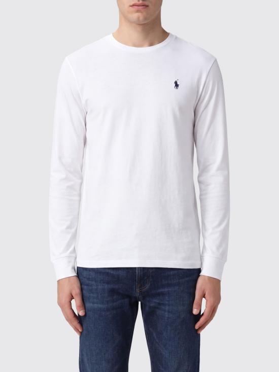 26FW 폴로 랄프로렌 긴팔 티셔츠 710671468 004 White