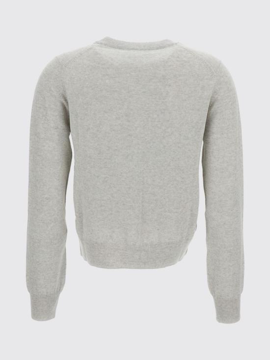 26FW 메종키츠네 베이비 폭스 메리노 레귤러 가디건 PW00502KT1181 H120 Grey - MAISON KITSUNE