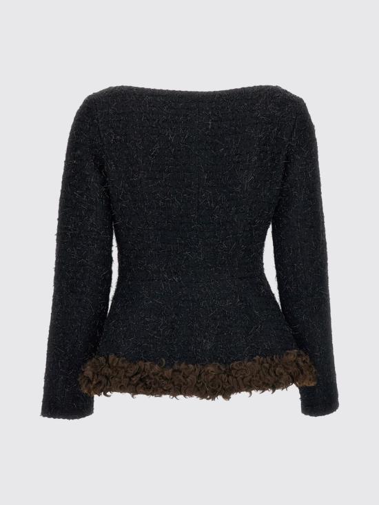 26FW 시몬로샤 자켓 6182F1262 BLACKBROWN - SIMONE ROCHA