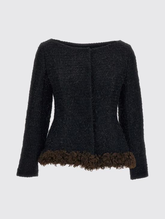 26FW 시몬로샤 자켓 6182F1262 BLACKBROWN - SIMONE ROCHA