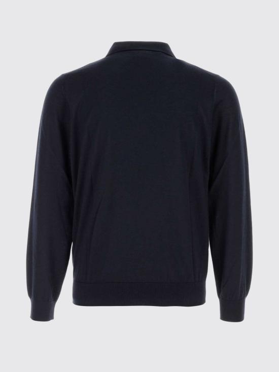 26FW 브리오니 폴로 티셔츠 UMR30LP1K82 4200 Blue - BRIONI