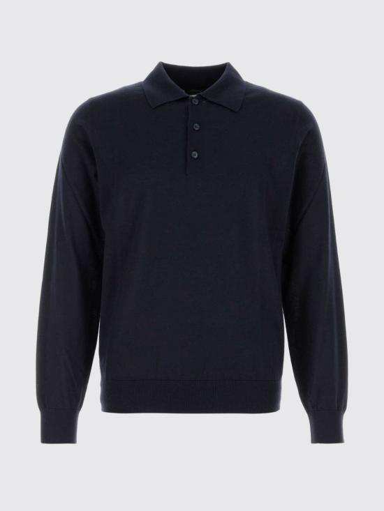 26FW 브리오니 폴로 티셔츠 UMR30LP1K82 4200 Blue - BRIONI