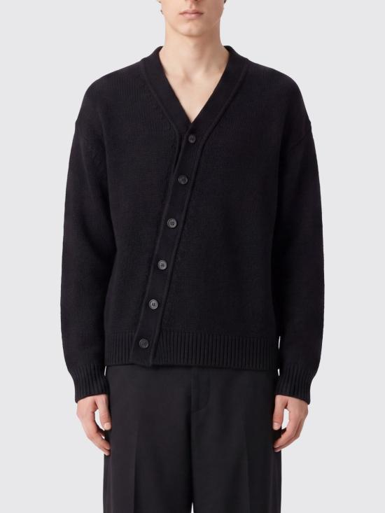 26FW 질샌더 스웨터 J22HP0054J14860 001 Black