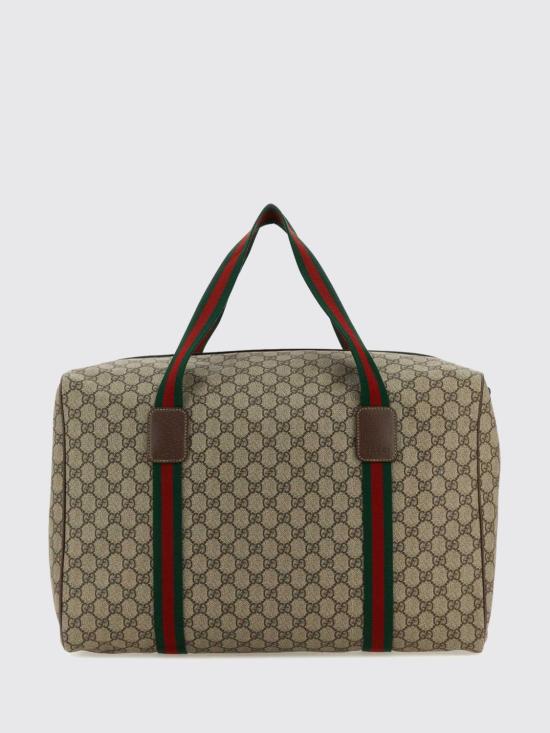 26FW 구찌 라지 더플백 스퀘어 웹 소프트 GG 수프림 758664FACK7 9768 Multicolor - GUCCI