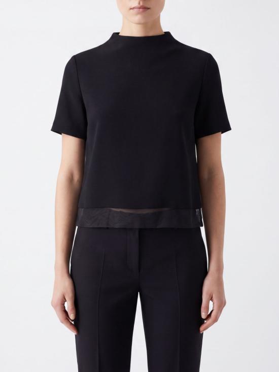 26FW 질샌더 탑 J02NC0314J40356 001 Black