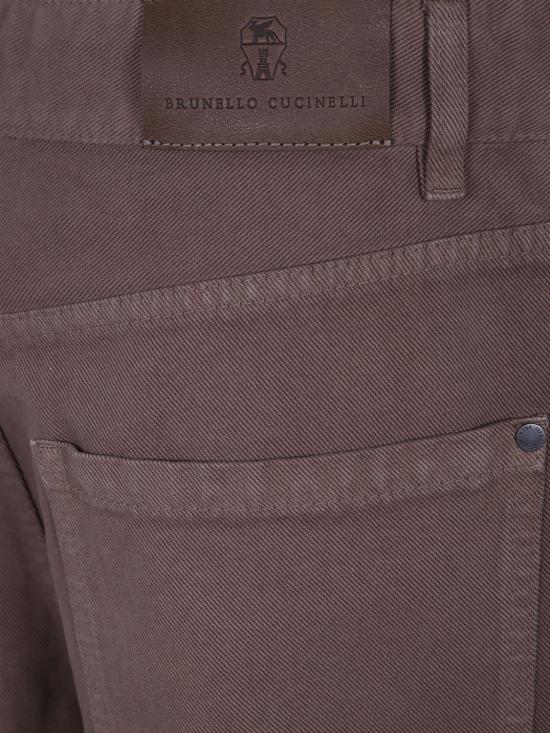 26FW 브루넬로 쿠치넬리 데님 팬츠 M0H81P4075 C832 Brown - BRUNELLO CUCINELLI