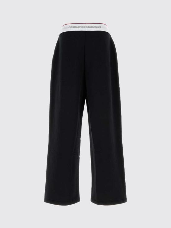 26FW 디스퀘어드2 스트레이트 팬츠 S74KB1152D25028 900 Black - DSQUARED2