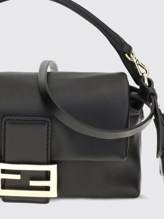 26FW 펜디 바게트 소프트 스몰 백 8BR855B1ZK F0QA1 Black - FENDI