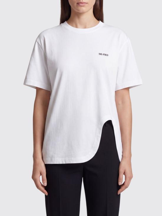 26FW 디 아티코 반팔 티셔츠 261WCT00350JJJ025AA 001 White