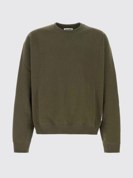 26FW 질샌더 긴팔 티셔츠 J22GU0166J20128 312 Olive - JIL SANDER