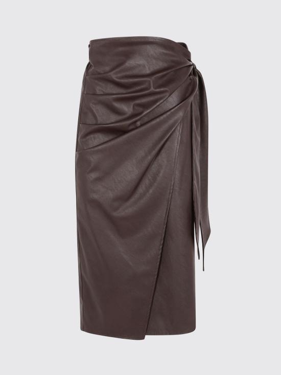 26FW 엘리자베타프랜치 스커트 GO21866E2 EV9 Brown - ELISABETTA FRANCHI