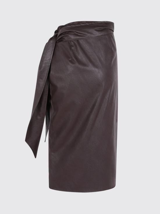 26FW 엘리자베타프랜치 스커트 GO21866E2 EV9 Brown - ELISABETTA FRANCHI
