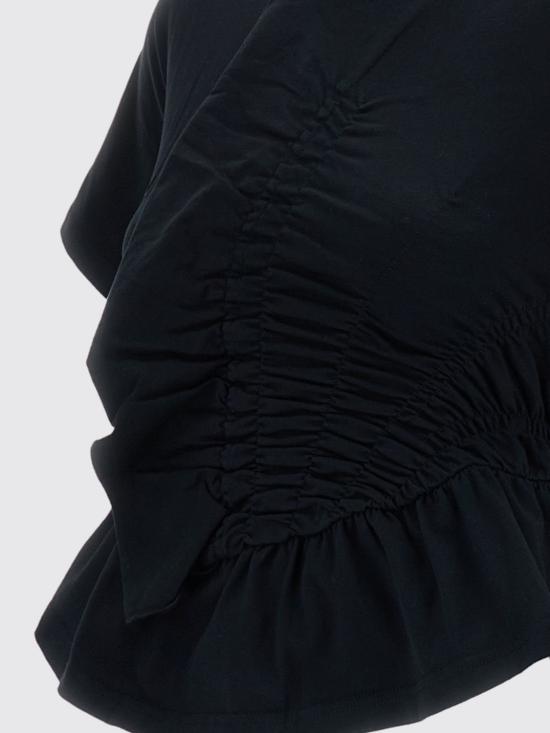 26FW 세실리아 반센 반팔 티셔츠 26RTW19002 Black - CECILIE BAHNSEN