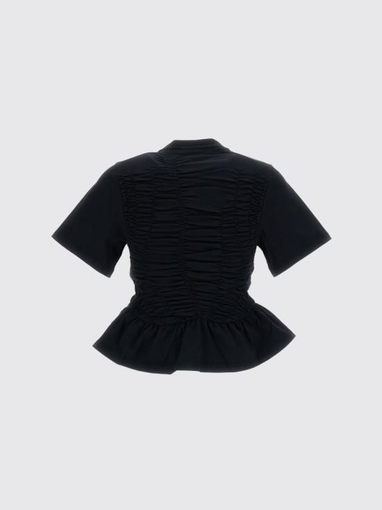 26FW 세실리아 반센 반팔 티셔츠 26RTW19002 Black - CECILIE BAHNSEN