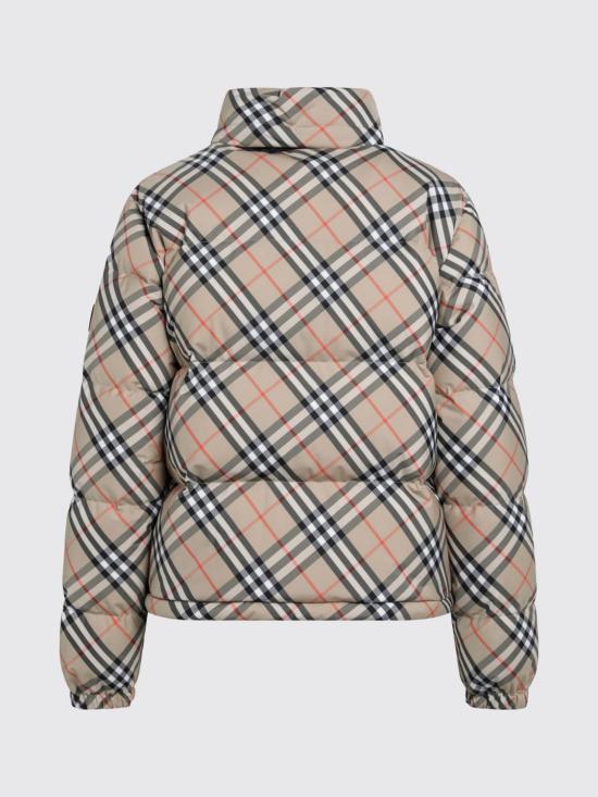 26FW 버버리 체크 다운 패딩 8110249 Beige - BURBERRY