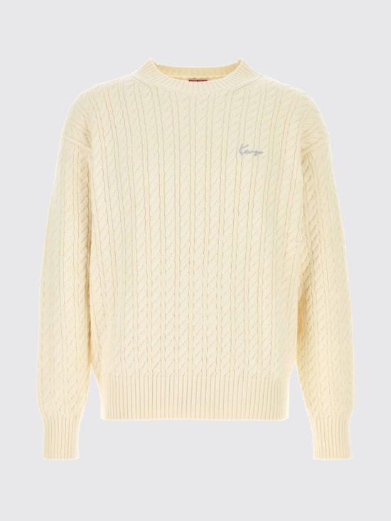 26FW 겐조 스웨터 FG65PU8123LK 02 White - KENZO
