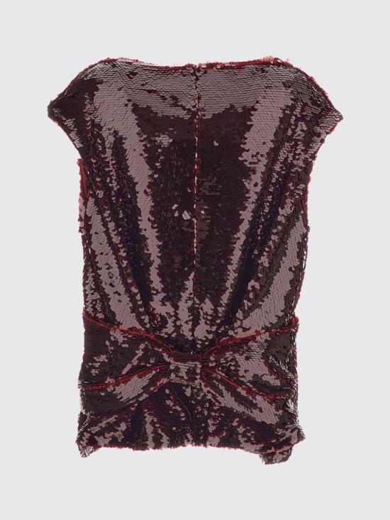 26FW 시몬로샤 탑 54891362 DEEP Red - SIMONE ROCHA