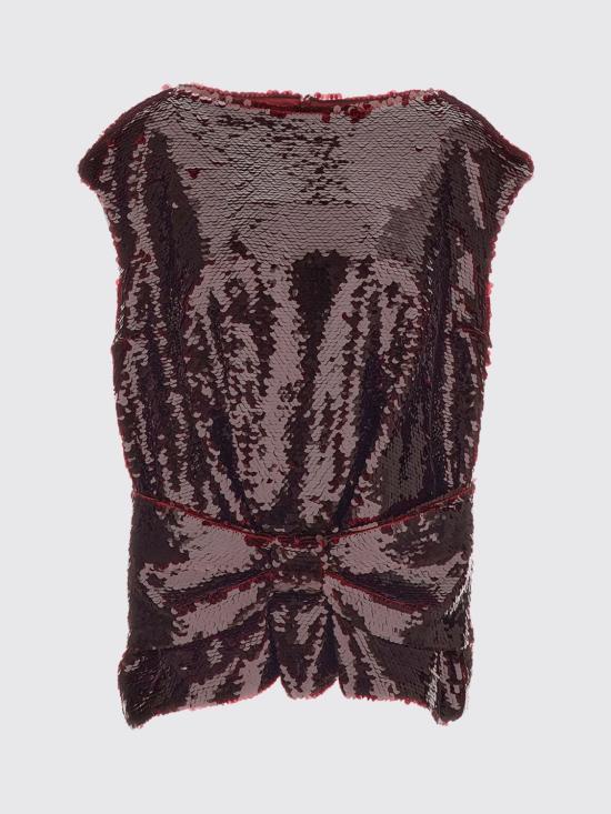 26FW 시몬로샤 탑 54891362 DEEP Red - SIMONE ROCHA