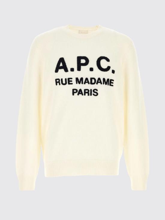 26FW 아페쎄 스웨터 WVAXUH23493 AAD Ecru - A.P.C.