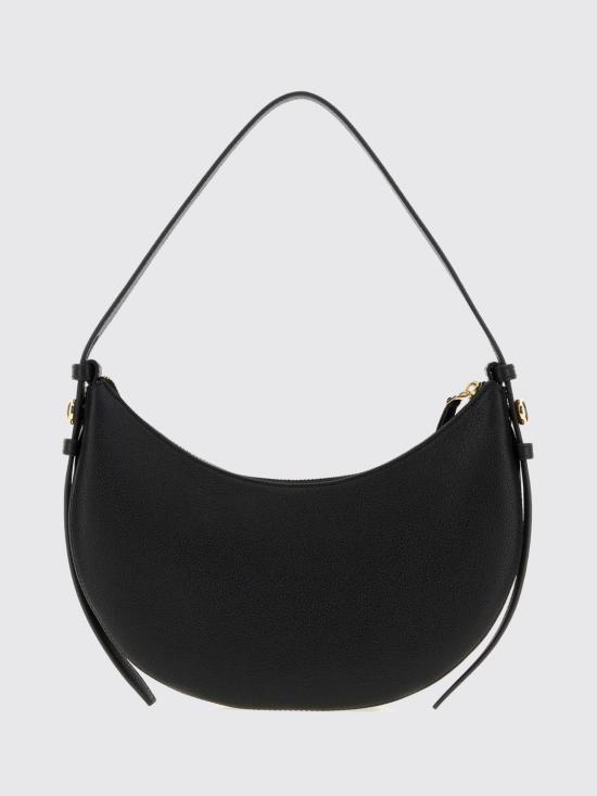 26FW 토리버치 로미 하프 문 백 178677 001 Black - TORY BURCH