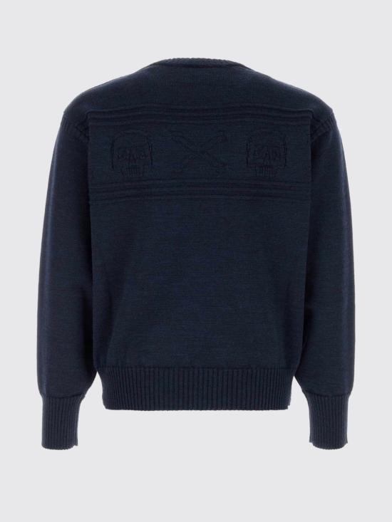 26FW 알렉산더 맥퀸 스웨터 875484Q1BHJ 4295 Indigo - ALEXANDER MCQUEEN