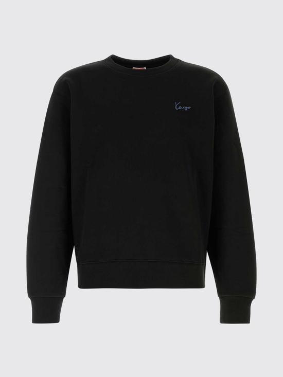 26FW 겐조 긴팔 티셔츠 FG65SW2694MJ 99J Black - KENZO