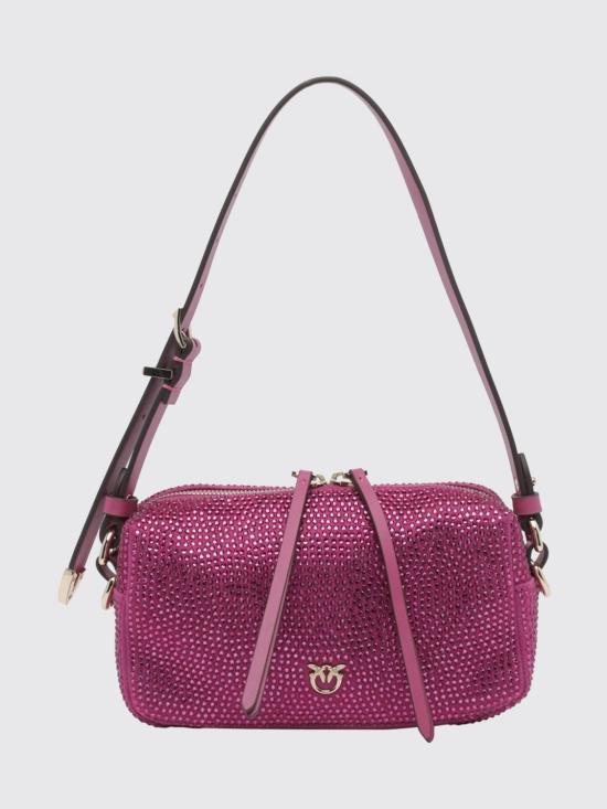 26FW 핑코 숄더백 106967A3O8 N45Y Fuchsia