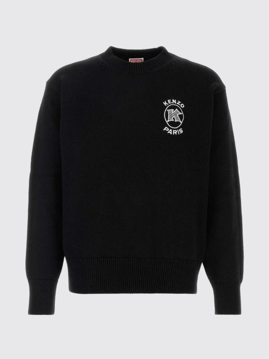 26FW 겐조 스웨터 FG65PU8043EB 99J Black - KENZO