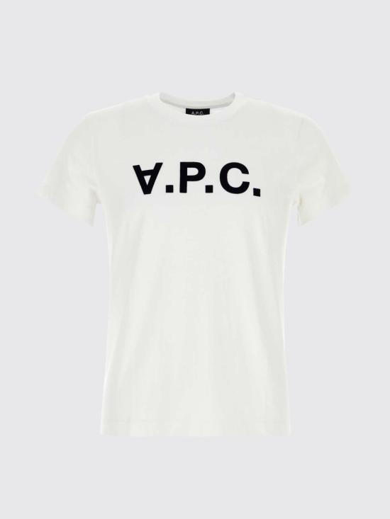 26FW 아페쎄 반팔 티셔츠 COHBMF26611 TAE White - A.P.C.