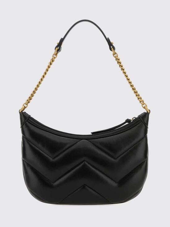 26FW 구찌 GG 마몽 스몰 숄더백 777263AAC74 1000 Black - GUCCI