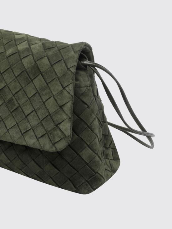 26FW 보테가베네타 지오르노 숄더백 857657V5ZZ0 3785 Green - BOTTEGA VENETA