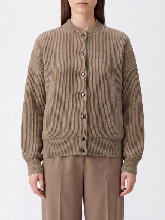 26FW 브루넬로 쿠치넬리 스웨터 M12719906P C077 Brown