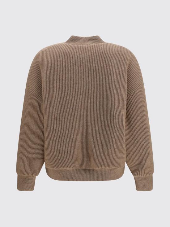 26FW 브루넬로 쿠치넬리 스웨터 M12719906P C077 Brown - BRUNELLO CUCINELLI